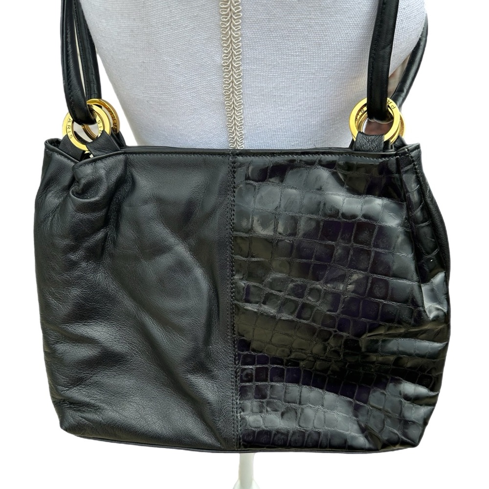 NWT Vintage Atalla Black Leather Purse